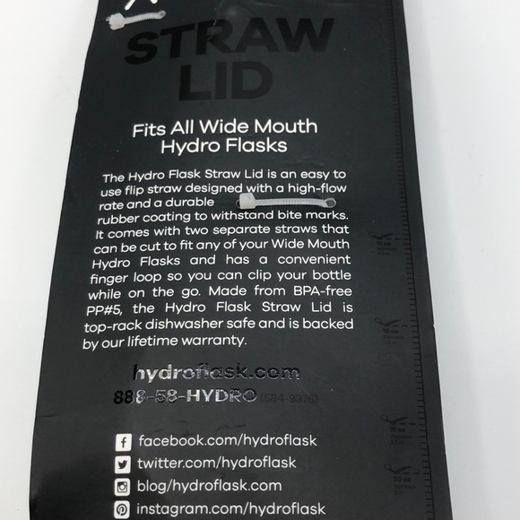 Hydro Flask Straw Lid pack of 2. - Picture 7 of 8